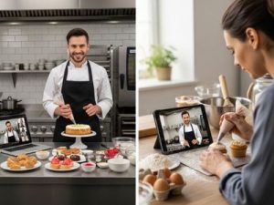 Comparaison : cap pâtissier en présentiel vs. À distance